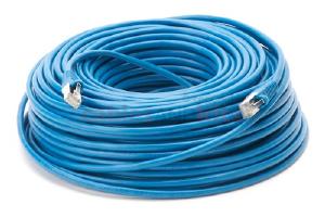 CAT5e Shielded Ethernet Patch Cable, Snagless, 150 Foot, Blue