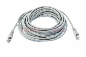 CAT5e Shielded Ethernet Patch Cable, Snagless, 25 Foot, Gray