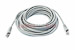 CAT5e Shielded Ethernet Patch Cable, Snagless, 25 Foot, Gray
