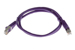CAT5e Shielded Ethernet Patch Cable, Snagless, 3 Foot, Purple