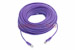 CAT5e Shielded Ethernet Patch Cable, Snagless, 100 Foot, Purple