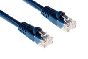 CAT6 Ethernet Patch Cable, Snagless, 14', Blue