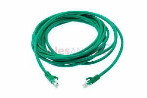 CAT6 Ethernet Patch Cable, Snagless, 14', Green