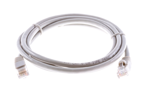 CAT6 Ethernet Patch Cable, Snagless, 7', Gray