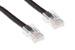 CAT6 Ethernet Patch Cable, Non-Booted, 4 Foot, Black