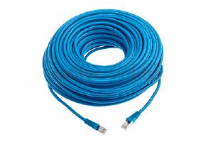 CAT6 Shielded Ethernet Patch Cable, Snagless, 150 Foot, Blue