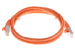 CAT6 Shielded Ethernet Patch Cable, Snagless, 4 Foot, Orange