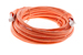 CAT6 Shielded Ethernet Patch Cable, Snagless, 15 Foot, Orange