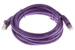 CAT6 Shielded Ethernet Patch Cable, Snagless, 7 Foot, Purple