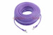 CAT6 Shielded Ethernet Patch Cable, Snagless, 100 Foot, Purple