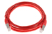 CAT6 Shielded Ethernet Patch Cable, Snagless, 4 Foot, Red
