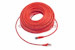 CAT6 Shielded Ethernet Patch Cable, Snagless, 100 Foot, Red
