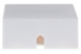 RJ45 Single Port Cat5e Surface Mount Jack White