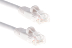 CAT5e Ethernet Patch Cable, Snagless, 6 Foot, White