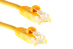 CAT5e Ethernet Patch Cable, Snagless, 4 Foot, Yellow
