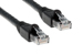 CAT6A Ethernet Patch Cable, Snagless, 25', Black