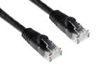 CAT6 Ethernet Patch Cable, Snagless, 100', Black