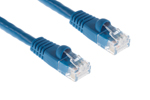 CAT6 Ethernet Patch Cable, Snagless, 25', Blue