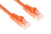 CAT6 Ethernet Patch Cable, Snagless, 7', Orange