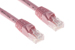 CAT6 Ethernet Patch Cable, Snagless, 0.5', Pink