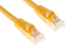 CAT6 Ethernet Patch Cable, Snagless, 0.5', Yellow